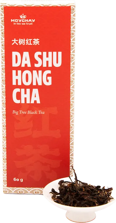 Black Tea DA SHU HONG CHA (Big Tree), Chinese tea from Jingmai Mountain, Yunnan Province (Red Tea), 60g