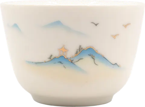 Jade White Cup - Golden Pavilion # 95974