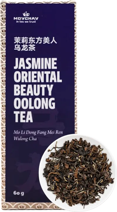 Jasmine Oriental Beauty Oolong Tea (Mo Li Dong Fang Mei Ren Wulong Cha)